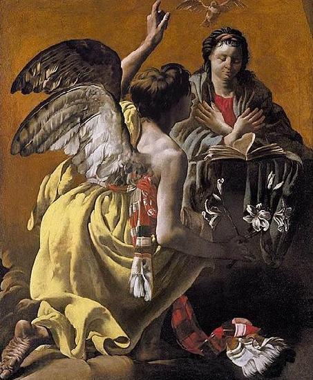 Hendrick ter Brugghen The Annunciation Norge oil painting art
